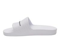 Under Armour UA W ARMR Toboggan de douche - Blanc/noir - 42,5, noir noir blanc, 44.5 EU