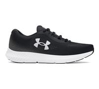 Under Armour UA W Charged Rogue 4 Chaussures de sport pour femmes, baskets légères et respirantes, noir/anthracite gris/blanc