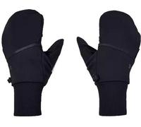 Under Armour UA W Run Convertible Gloves-BLK Gants S Noir