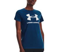 Under Armour UA W SPORTSTYLE LOGO SS-BLU Tee-shirt XS Bleu