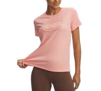 Under Armour Varsity Short Sleeve T-shirt Rose M Femme