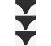Under Armour Under Armour Black No Show Pure Stretch Thongs 3 Pack