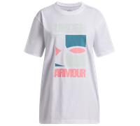 Under Armour Under Armour Block Logo Kids Tee-shirt XL Blanc