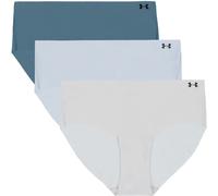 Under Armour Under Armour Blue No Show Pure Stretch Hipster Printed Knickers 3 Pack