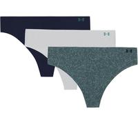 Under Armour Under Armour Blue Pure Stretch No Show Thongs 3 Pack