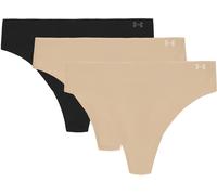 Under Armour Under Armour Brown Pure Stretch No Show Thong 3 Pack