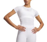 Under Armour Heatgear Elite Short Sleeve T-shirt Blanc XS Femme