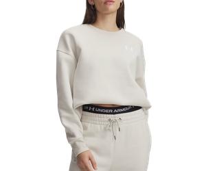 Under Armour Under Armour Icon Fleece OS Crew Sweatshirt L Blanc