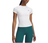 Under Armour Motion Fitted Emea Short Sleeve T-shirt Blanc S Femme