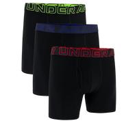 Under Armour Men's UA Performance Cotton 6" 3-Pack Boxerjock sous-vêtement, Noir/Noir/Noir, XL Homme