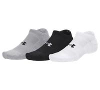 Under Armour Chaussettes invisibles en coton Performance – Lot de 3 paires