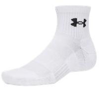 Under Armour Chaussettes Performance Cotton Quarter – Lot de 3 Unisexe XL Blanc