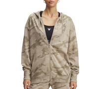 Under Armour Under Armour Project Rock Heavyweight Full Zip Sweatshirt à capuche M Marron