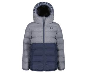 Under Armour Under Armour Pronto Colorblock Puffer Jacket Veste à capuche 12-13Y Argent