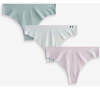 Under Armour Under Armour Purple No Show Pure Stretch Thongs 3 Pack
