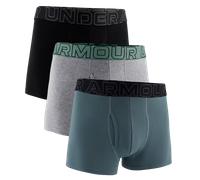 Under Armour Under Armour SOLID 3in 3er Pack Boxer Shorts Caleçon L Argent