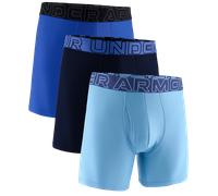 Under Armour Under Armour SOLID 6in 3Pack Boxer Shorts Caleçon 5XL Bleu