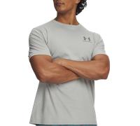 Under Armour T-shirt Sportstyle Left Chest Logo poitrine gauche Argent XL Homme