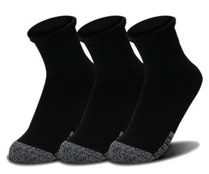 Under Armour Under Armour UA Heatgear Quarter (3 pieces) Chaussettes XL Noir