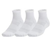 Under Armour Under Armour Unisex UA TC 3pk Qtr Socks Chaussettes M Blanc