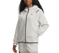 Under Armour Under Armour Unstoppable Fleece Hooded Jacket Women Sweatshirt à capuche M Blanc