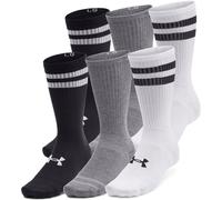 Under Armour Under Armour White Essentials Crew Socks 6 Pack