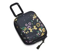 Sac Under Armour Micro Essentials pour AirPods, Étanche, Pochette unisexe pour adulte Noir/doré métallisé, À fleur, Résistant à l'eau, Pour activités en plein air, voyage, utilisation quotidienne