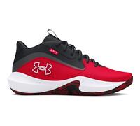 Under Armour Chaussures de basketball UA Lockdown 7 unisexe Rouge/Noir Taille 47 EU