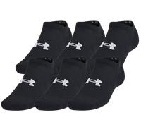 Under Armour Unisex UA TC 3pk No Show Chaussettes L Noir
