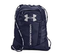 Under Armour Unisex UA Undeniable Sackpack, Sac à cordon pour le sport, sac de sport polyvalent, bleu marine/bleu marine/argent