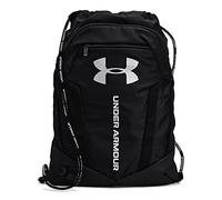 Under Armour Unisex UA Undeniable Sackpack, Sac à cordon pour le sport, sac de sport polyvalent, noir/noir/argent