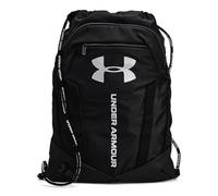 Under Armour Unisex UA Undeniable Sackpack, Sac à cordon pour le sport, sac de sport polyvalent, noir/noir/argent
