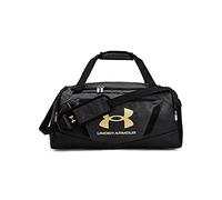 Under Armour Unisex Undeniable 5.0 Small Duffle Bag - Black Medium Heather / Black / Metallic Gold - Small
