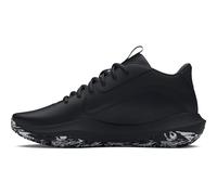 Under Armour Mixte UA Lockdown 7 Chaussures de Basketball, Black/Black/Metallic Silver, 47.5 EU