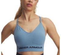 Under Armour Vanish Seamless Low Support Sports Top Bleu XS Femme