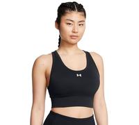 Under Armour Brassière de sport Vanish Seamless Mid – sans coutures, maintien modéré – Noir M Femme
