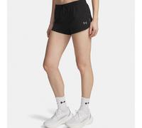 Under Armour Velociti Pro 3in Short de running Femmes-noir, argent, Taille XL