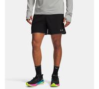 Under Armour Velociti Pro 7in Short de running Hommes-noir, argent, Taille XL