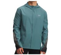 Under Armour - Velociti Storm Hooded Jacket - Veste de running - S - jasper blue / black