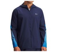 Under Armour - Velociti Storm Hooded Jacket - Veste de running - XXL - washed navy / blue atlantis