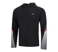 Under Armour Hommes Velociti Storm Hooded Jacket Vêtements De Course Veste Running Black - Noir M