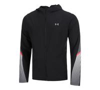 Under Armour Velociti Storm Hooded Veste Running Hommes - Noir , Gris, Taille XXL
