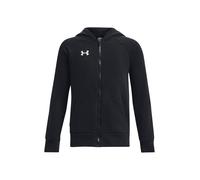 UNDER ARMOUR Veste de survêtement 'Rival' noir / blanc, Taille 128-134