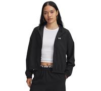 Under Armour Women's Rival Woven Tracksuit Top Noir 12 (M) Female