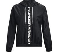 Under Armour Veste tissée UA Rush pour Femme Haut Chaud, Noir, Taille M