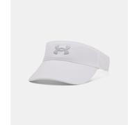 Under Armour Visière Ua Blitzing pour Femmes - 100 (Blanc / Halo Gris)