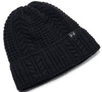 Under Armour W Halftime Cable Knit Beanie Bonnet OSFM Noir