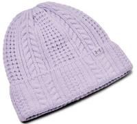 Under Armour Halftime Cable Knit Beanie Violet