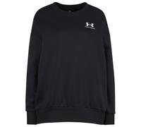 Under Armour - Women's Essential Fleece OS Crew - Pull - XXL - black / white