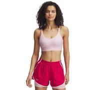 Under Armour Womens Infinity Mid Impact Sports Bra, (647) Prime Pink / / Prime Pink, Large D-DD